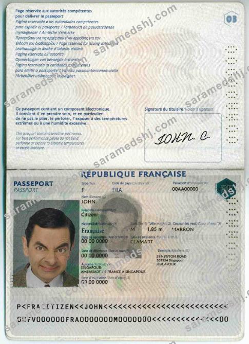 France passport